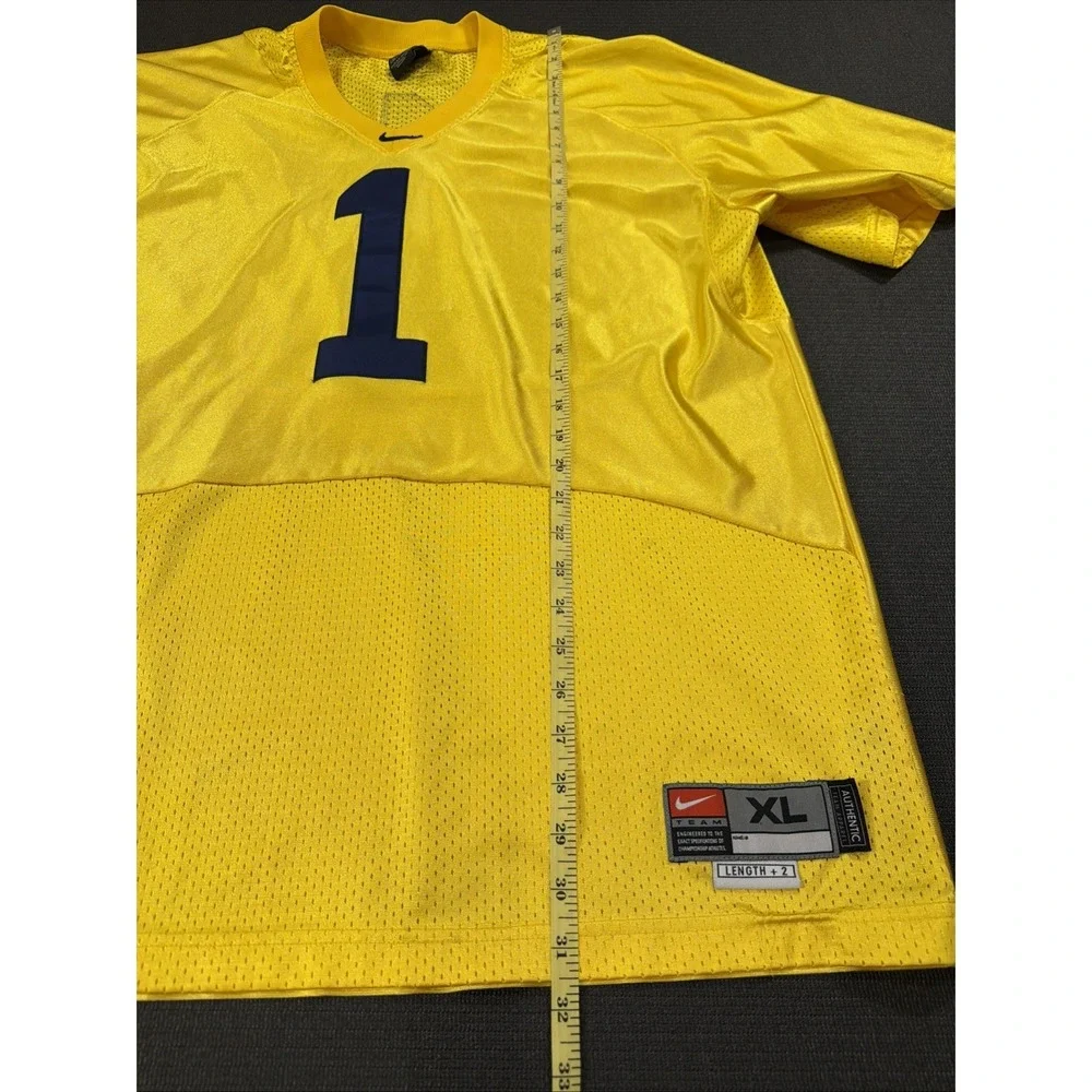 Nike Michigan Wolverines Football‎ Jersey XL Tall Custom #1